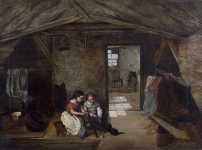 Studio del reverendo John Wesley, Orphan House, Newcastle, 1856 da English School